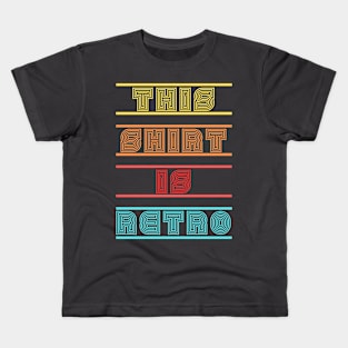 Retro Shirt Kids T-Shirt